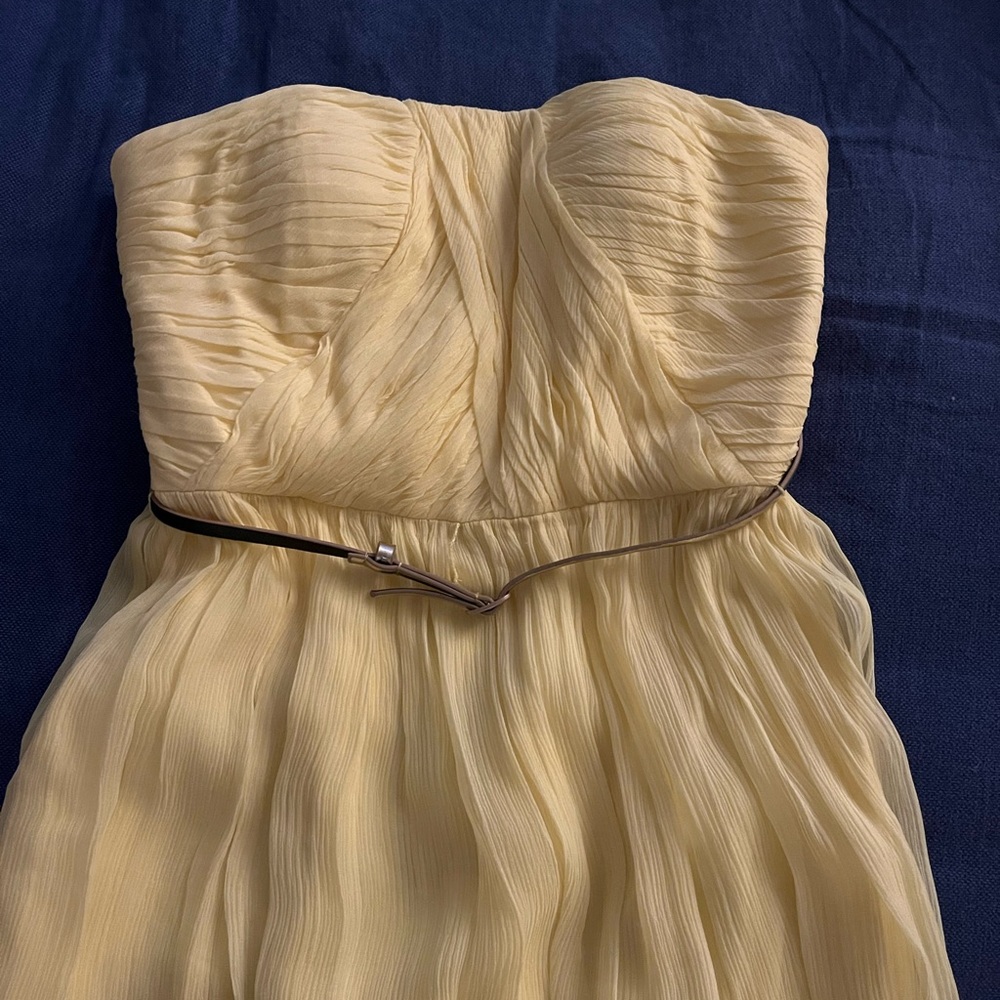 Donna Morgan strapless dress